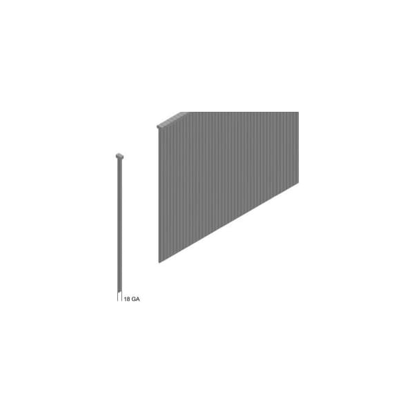 Prebena 18 Gauge Straight Finish Brad Nail - 2in Length - 304 Stainless Steel - Pkg of 5000 - Made In USA J50CRF - main